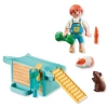 Playmobil - my Life Chłopiec ze świnką morską 71746