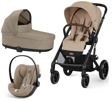 Cybex Balios S Lux 2.0 Wózek Głęboko-Spacerowy + Cybex Cloud G I - Size Fotelik Samochodowy