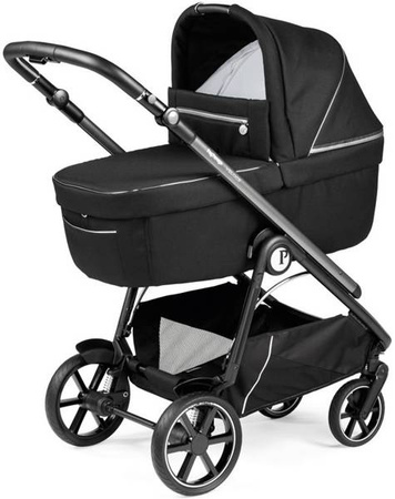 PegPerego Veloce Wózek Głęboko-Spacerowy Black Shine