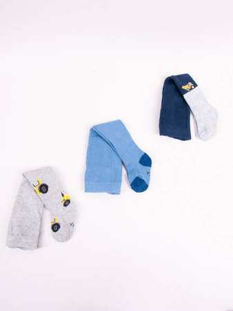 Rajstopy bawełniane wzorzyste boy 80-86cm