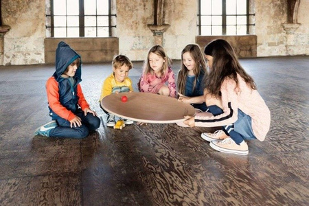 Wobbel Original Deska do Balansowania 360 z Filcem Baby Mouse