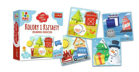 Trefl  Kolory i Kształty/ABC Malucha Gra Edukacyjna 