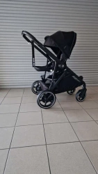 [OUTLET] Cybex E-Gazelle S Wspomagany Wózek Spacerowy Rama Czarna Moon Black