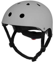 Kinderkraft Safety Kask z Naklejkami Grey