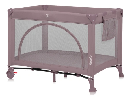 Lionelo Laura łóżeczko turystyczne Pink Nude