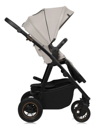 Lionelo Amber Plus Wózek Głęboko-Spacerowy 3w1 Beige Sand 