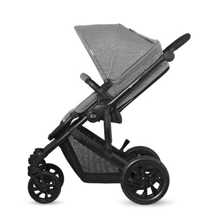 Kinderkraft Prime Lite Wózek Głęboko-spacerowy 07 Gray