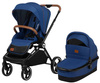 Lionelo Mika Wózek Głęboko-Spacerowy 2w1 Blue Navy