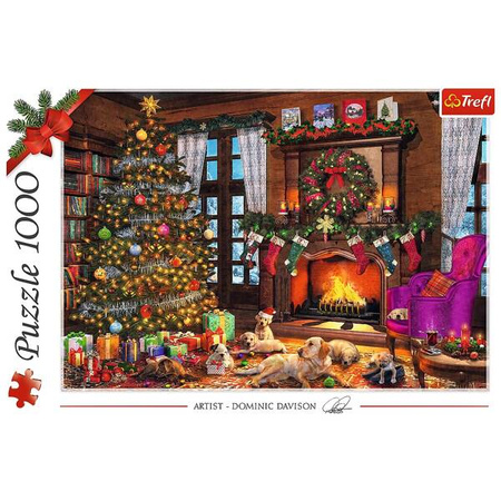 Trefl Puzzle 1000 el. Idą Święta