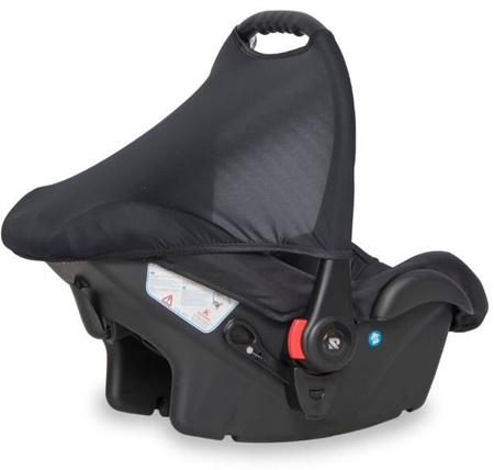 Riko Carlo Fotelik Samochodowy 0-13 kg  + Adaptery Do Wózka Riko Basic