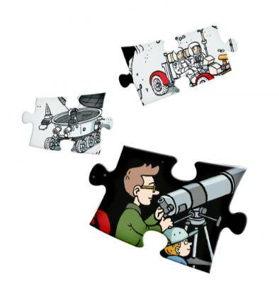 Albi Czytaj z Albikiem Puzzle Wszechświat 
