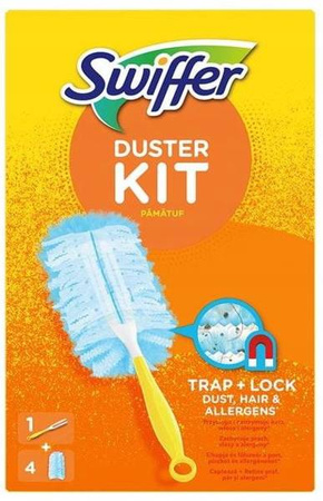 Swiffer Duster Miotełka Do Kurzu Rączka + 4 Wkłady