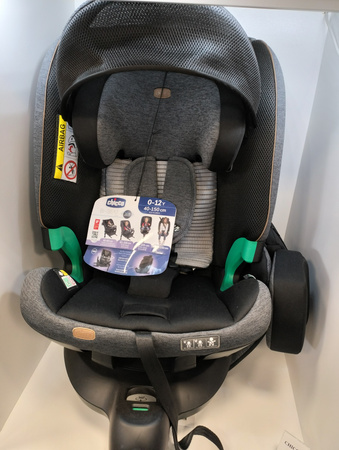 [OUTLET] Chicco Bi-Seat I-Size Air Fotelik Samochodowy 0-36kg Black Air