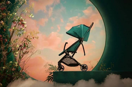 [OUTLET]  Kinderkraft Nubi Wózek Spacerowy Nature Vibes Green 