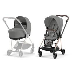 Cybex Mios 3.0 Wózek Głeboko-Spacerowy Mirage Grey