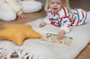 Micki Hello Kitty Drewniana Układanka Puzzle z Uchwytami
