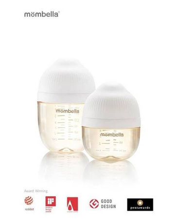 Mombella Butelka Antykolkowa dla Noworodka Ivory PPSU 210ml