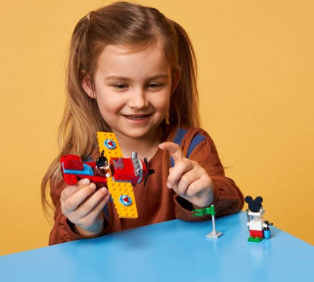 Lego Klocki Samolot Śmigłowy Myszki Miki 10772