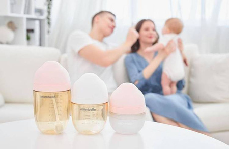 Mombella Butelka Antykolkowa dla Noworodka Ivory PPSU 210ml