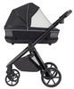 Carrello Omega Plus CRL-6540 Wózek Głęboko-Spacerowy Cosmo Black