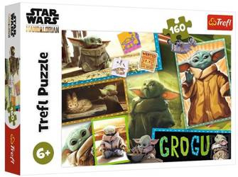 Trefl Star Wars Grogu Baby Yoda Puzzle 160 Elementów