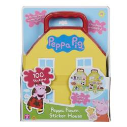 Tm Toys Peppa Zestaw Domek Piankowe Naklejki