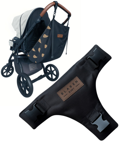 Blaben Baby Hamak do wózka dziecięcego z pasami Bezpieczeństwa Wings