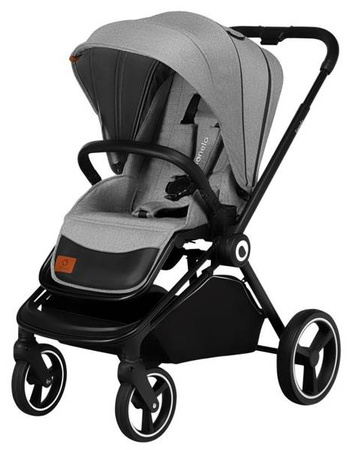 Lionelo Mika Wózek Głęboko-Spacerowy 2w1 Grey Stone