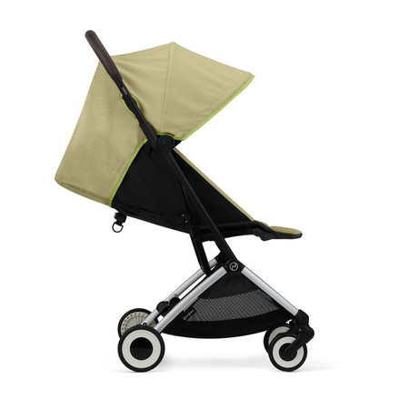 Cybex Orfeo Wózek Spacerowy Rama Srebrna Nature Green + Pałąk
