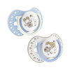 Lovi Dynamiczny Smoczek Uspokajający 3-6m Silikonowy 2szt. 22/810 Night&Day Boy Lamb
