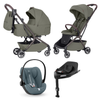 Carrello Magia CRL-6555 Wózek Głęboko-Spacerowy 2w1 + Cybex Cloud G I - Size Fotelik Samochodowy + Baza G