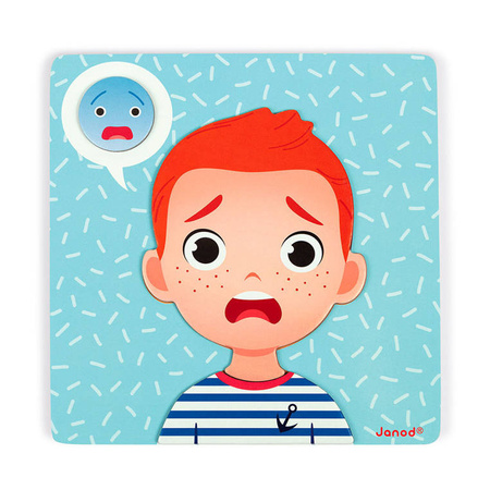 Janod Magnetyczna układanka Emocje