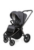 Muuvo Quick SE 2 Wózek Głęboko-Spacerowy Diamond Graphite + Cybex Aton B2 i-Size Fotelik Samochodowy 0-13kg + Baza One Volcano Black