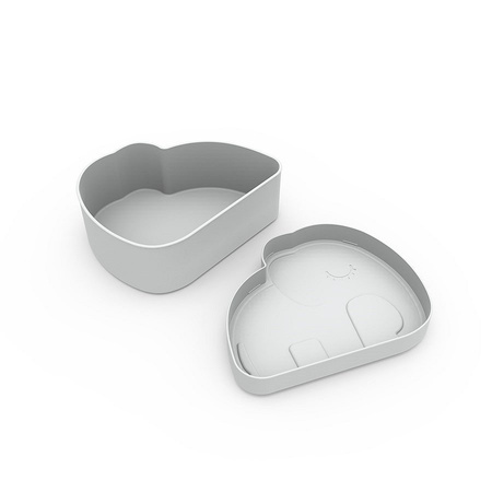 Done by Deer Kiddish Pudełko Śniadaniowe Lunchbox Elphee Grey