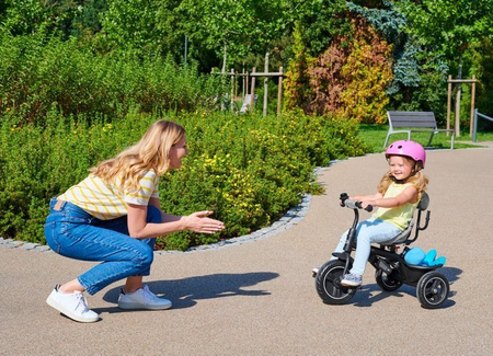 Kinderkraft Freeway Rowerek Trzykołowy 3w1  Pink
