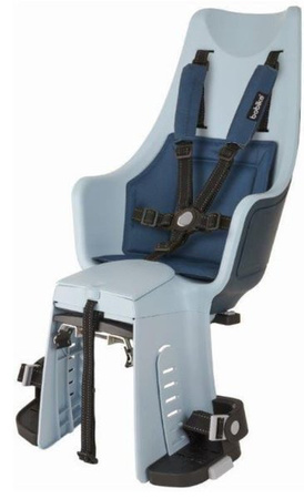 Bobike Fotelik Rowerowy Exclusive Maxi Plus na Bagażnik  Denim Deluxe