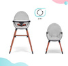 Kinderkraft Finix Krzesełko do Karmienia Grey