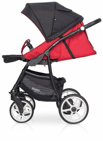 Riko Basic Sport Wózek Głęboko-Spacerowy 2w1 Sport Red