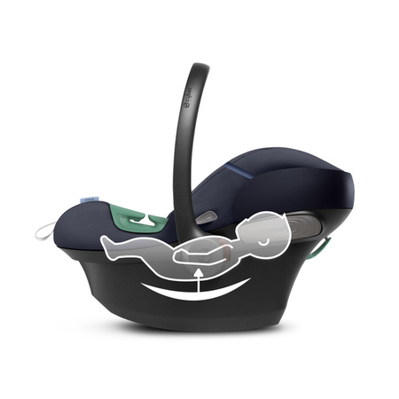 Cybex Aton S2 I-Size Fotelik Samochodowy 0-13kg Ocean Blue 2023 + Cybex Baza One Isofix