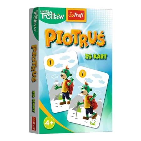 Trefl Karty Piotruś Rodzina Treflików