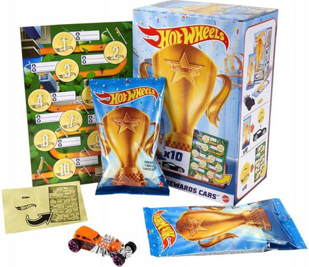 Hot Wheels Samochodziki Nagrody Zestaw Motywujący GWN97