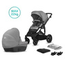 Kinderkraft Prime Lite Wózek Głęboko-spacerowy 2w1 07 Gray