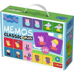 Trefl Gra Memos Classic&Plus Świnka Peppa