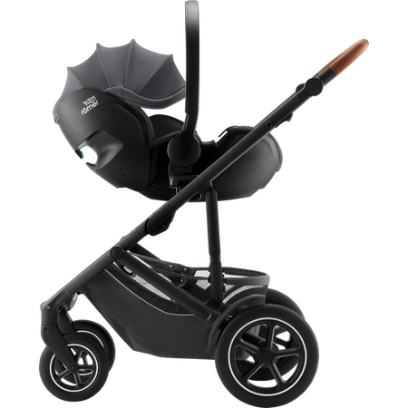 Britax Romer Smile 5Z Wózek Głęboko-Spacerowy Midnight Grey Rama Matt Black