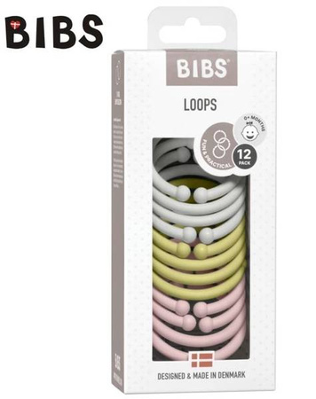 Bibs Loops Multifunkcyjne Ogniwa 12szt. Haze & Meadow & Blossom