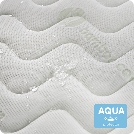 Fiki Miki Materac do Dostawki Piankowy Bamboo Air 82x50x6cm