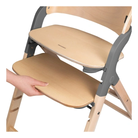 Lionelo Megan Krzesełko do karmienia Grey Wood