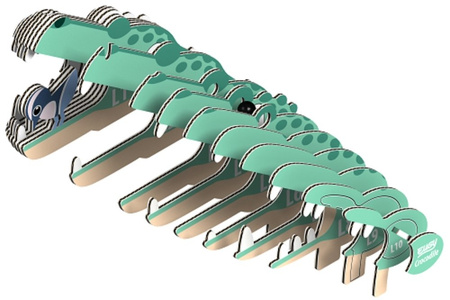 Eugy Eko 3D Układanka Krokodyl