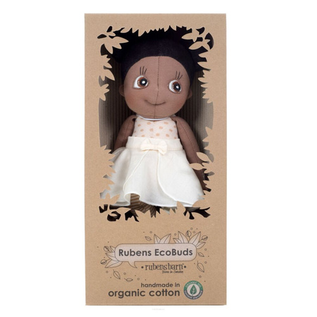 Rubens Barn Pierwsza Miękka Lalka Przytulanka Dla Dzieci Poppy EcoBuds
