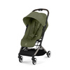 Cybex Orfeo Wózek Spacerowy Rama Taupe Moss Green 2025 + Cybex Pałąk